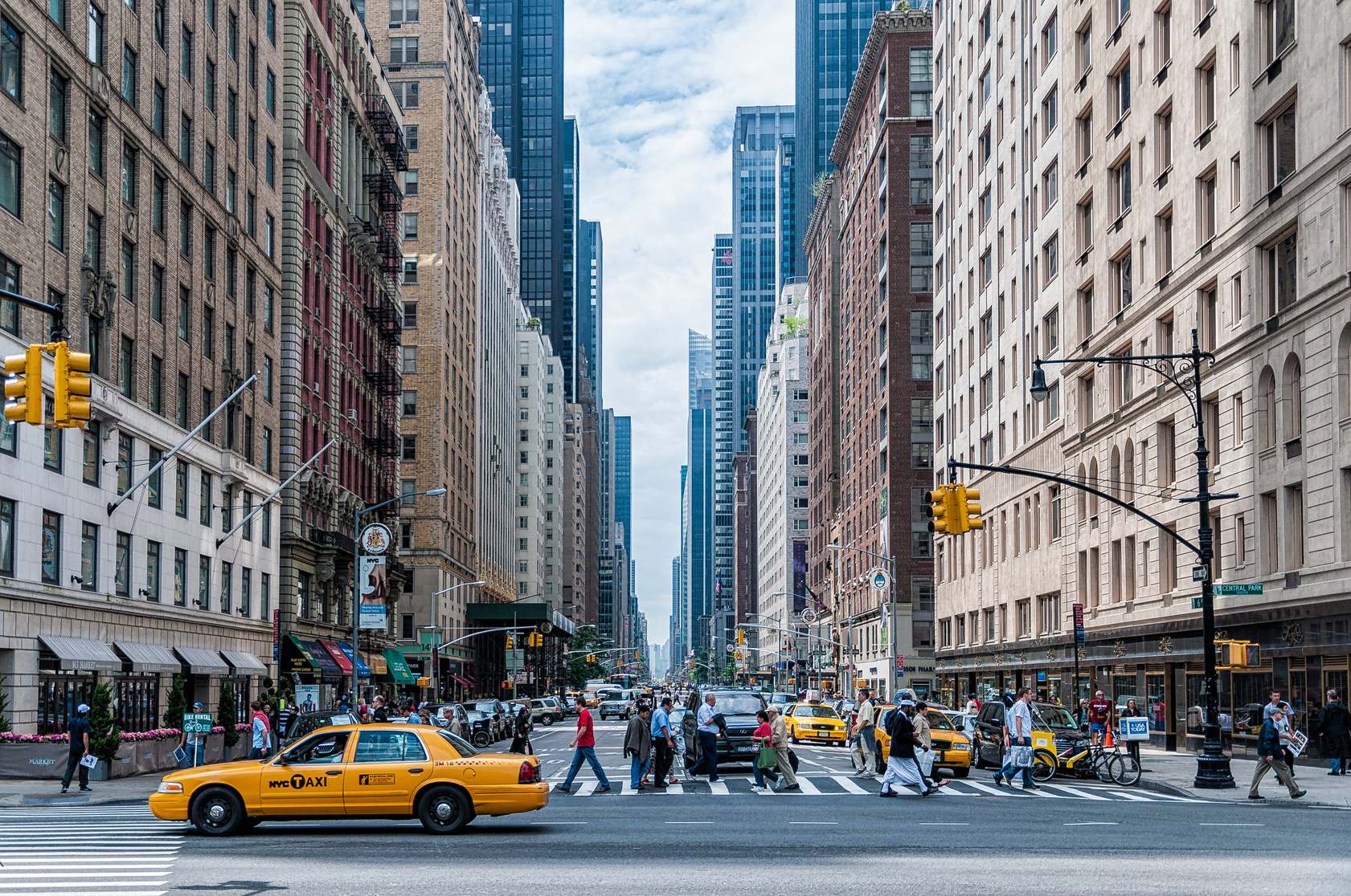 Busy Streets of New York